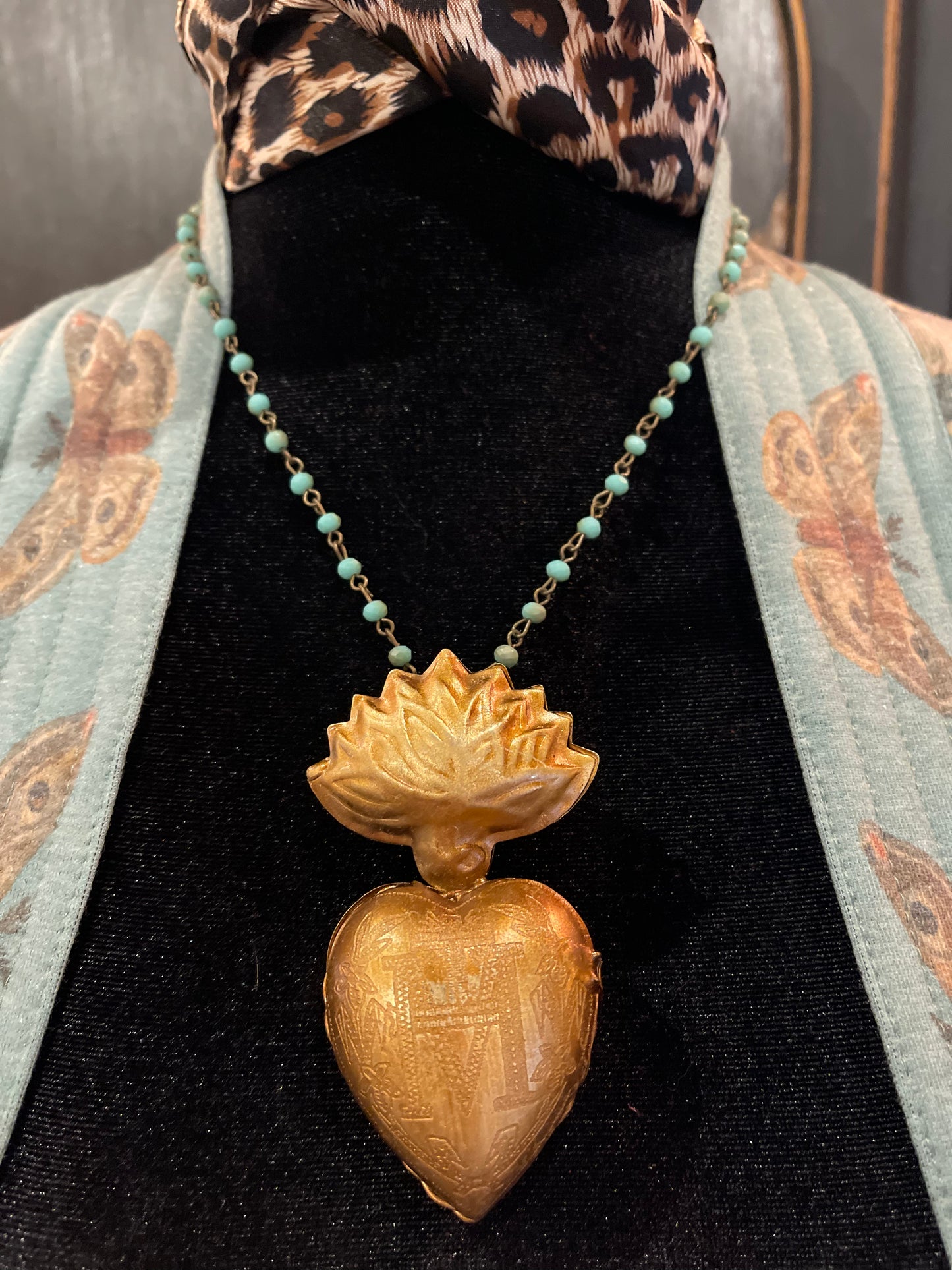 Sacred Heart necklace