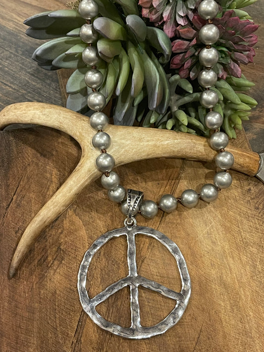 Peace necklace