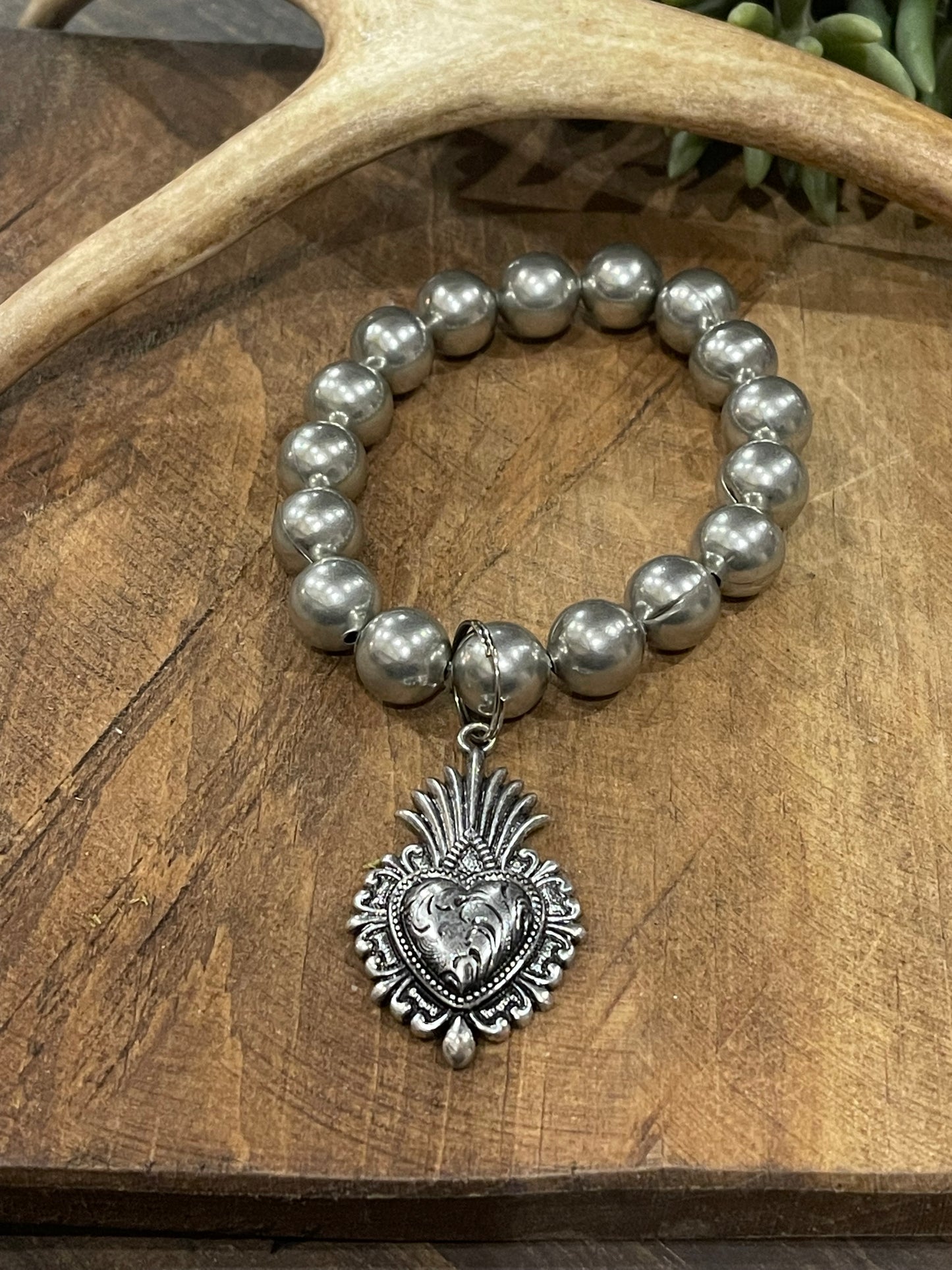 Sacred heart bracelet